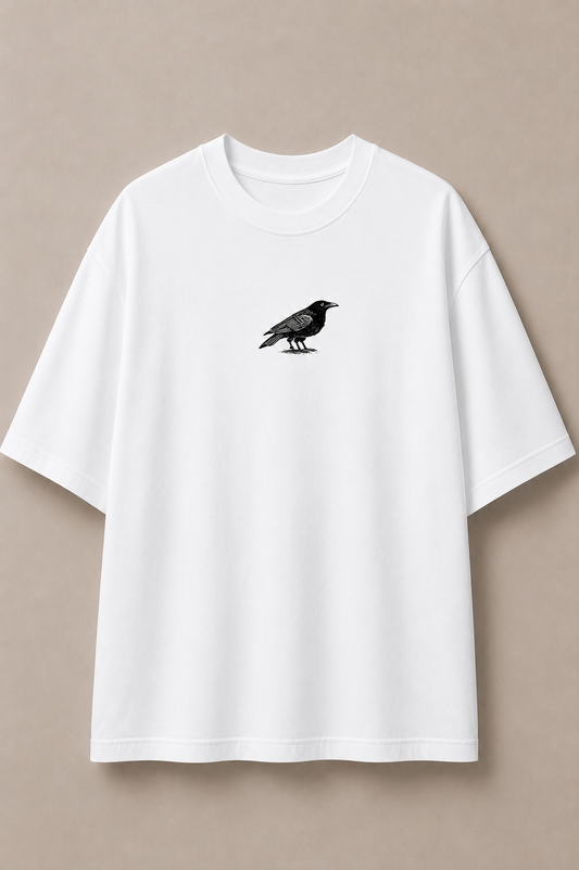 Crows Before Bros-Oversized tee