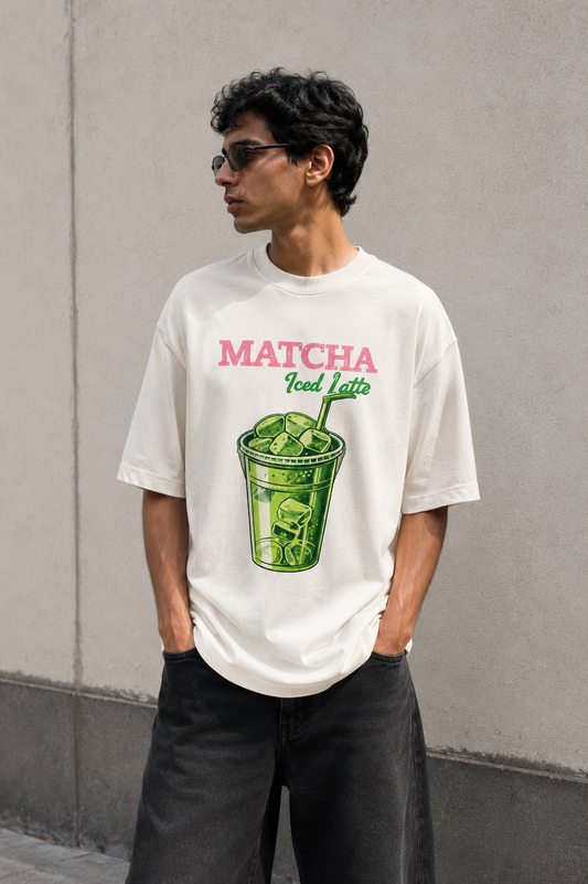 Matcha-Oversized tee