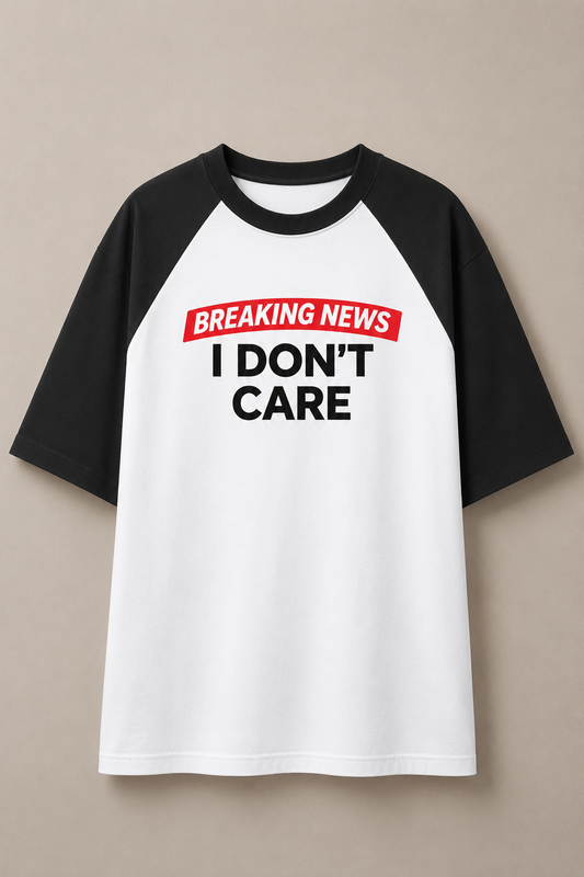 Breaking News-Oversized tee