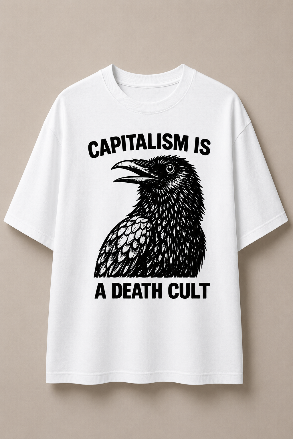 Capitalism-Oversized Tee