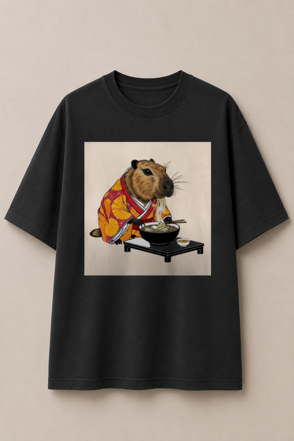 Ramen Rodent Oversized Tee