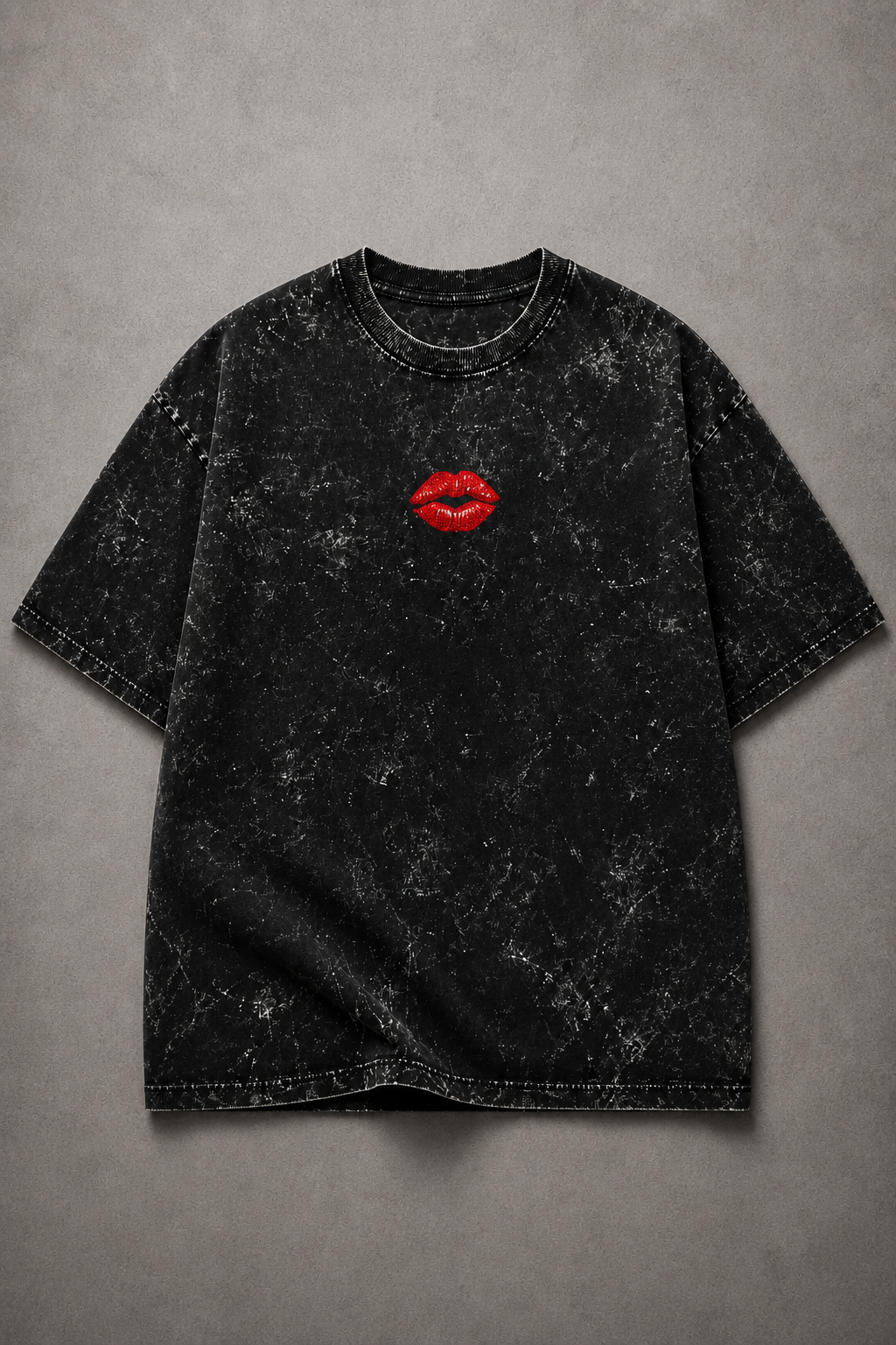 Wake up barbie-Acid Washed Oversized Tee