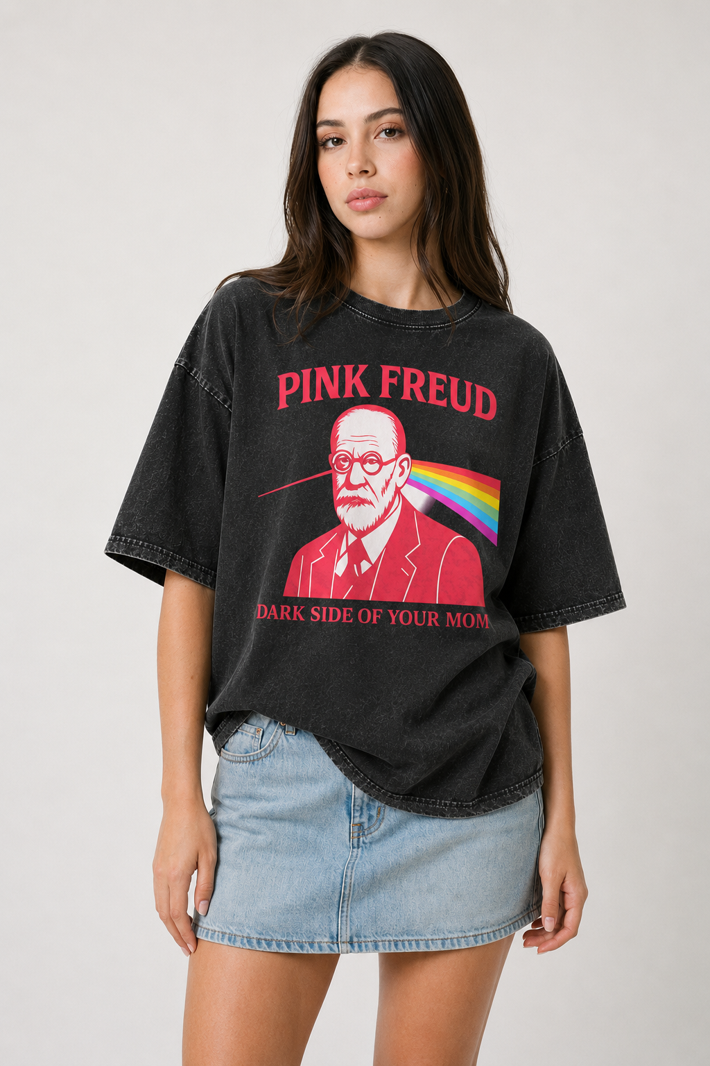 Pink Freud-Vintage Fade Tee