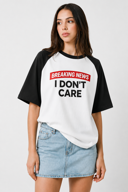 Breaking News-Oversized tee