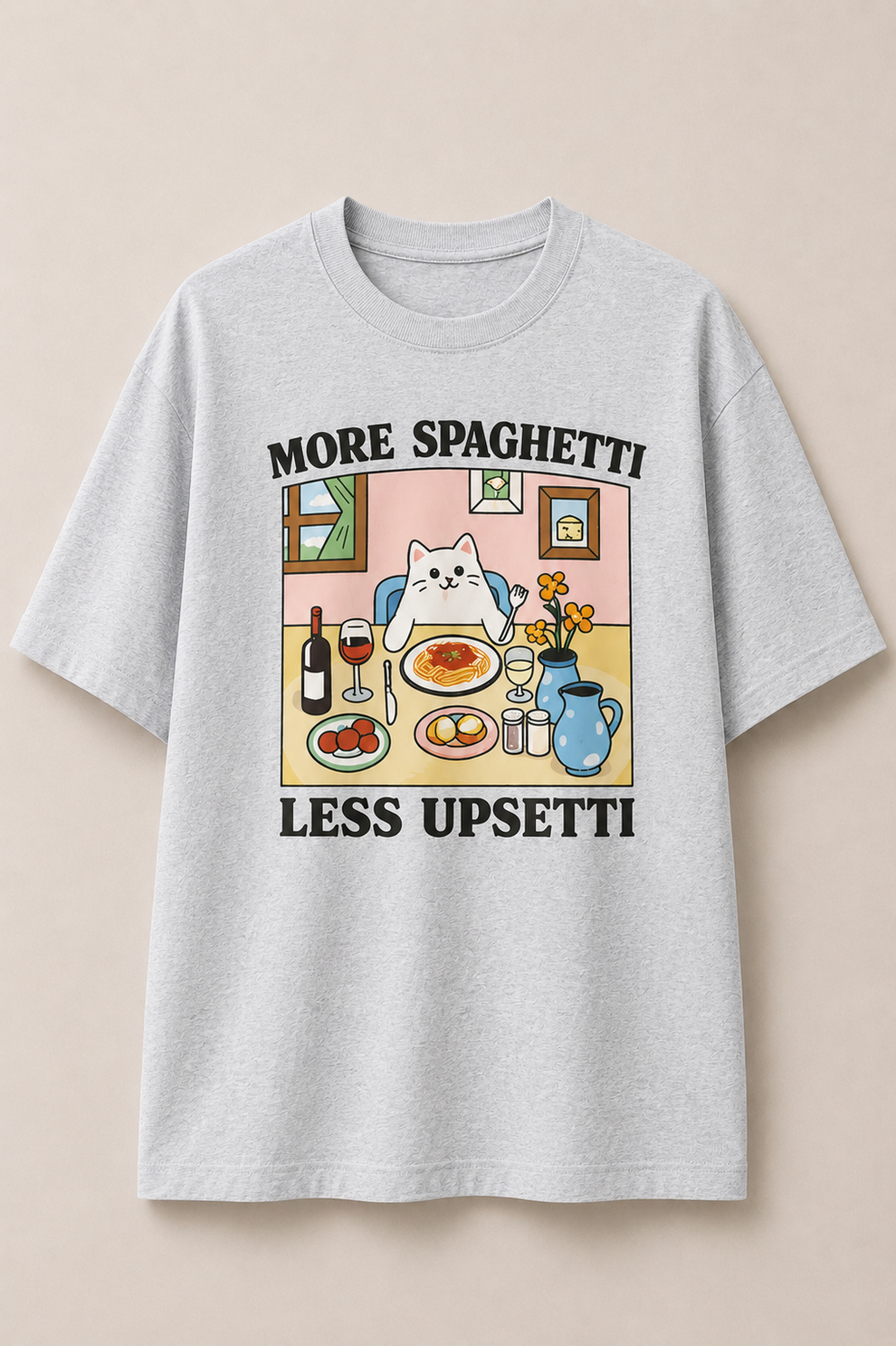 More Spaghetti-Oversized Tee