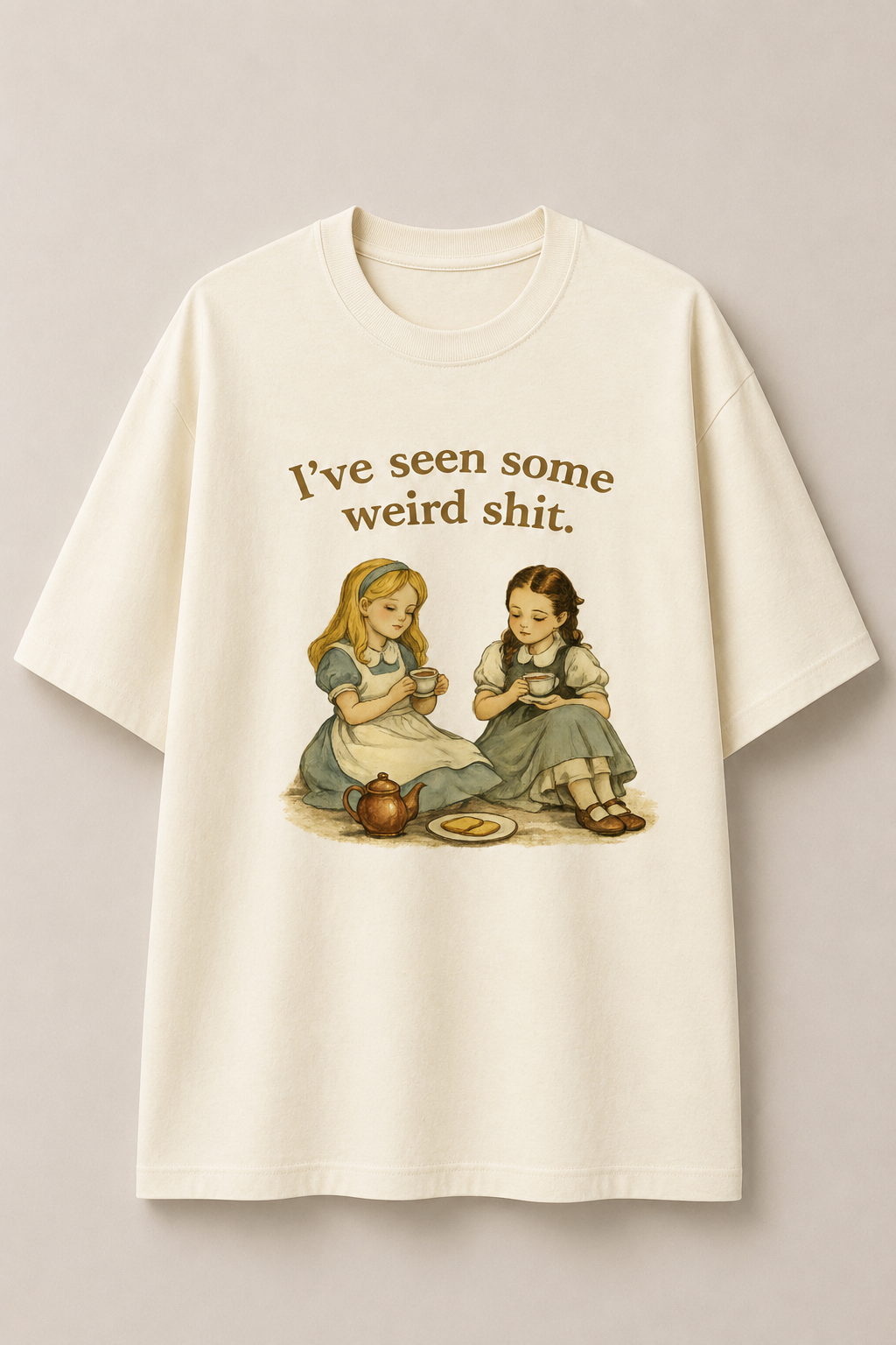 Tea & Trauma-Oversized Tee