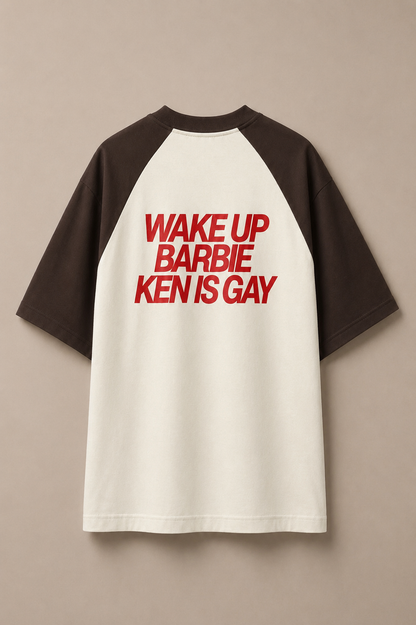 Wake Up Barbie-Oversized tee