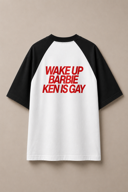 Wake Up Barbie-Oversized tee