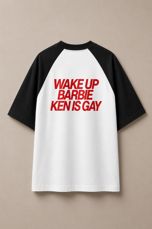 Wake Up Barbie-Oversized tee