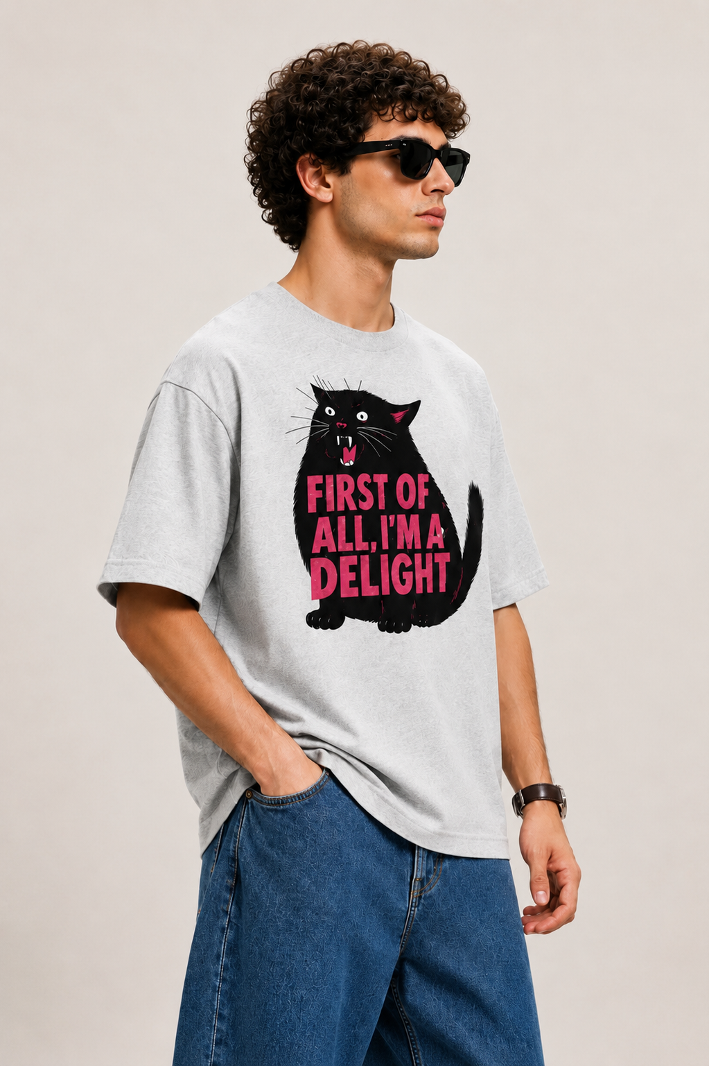 I'm a Delight-Overiszed tee