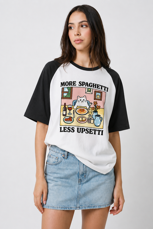 More Spaghetti-Oversized Tee