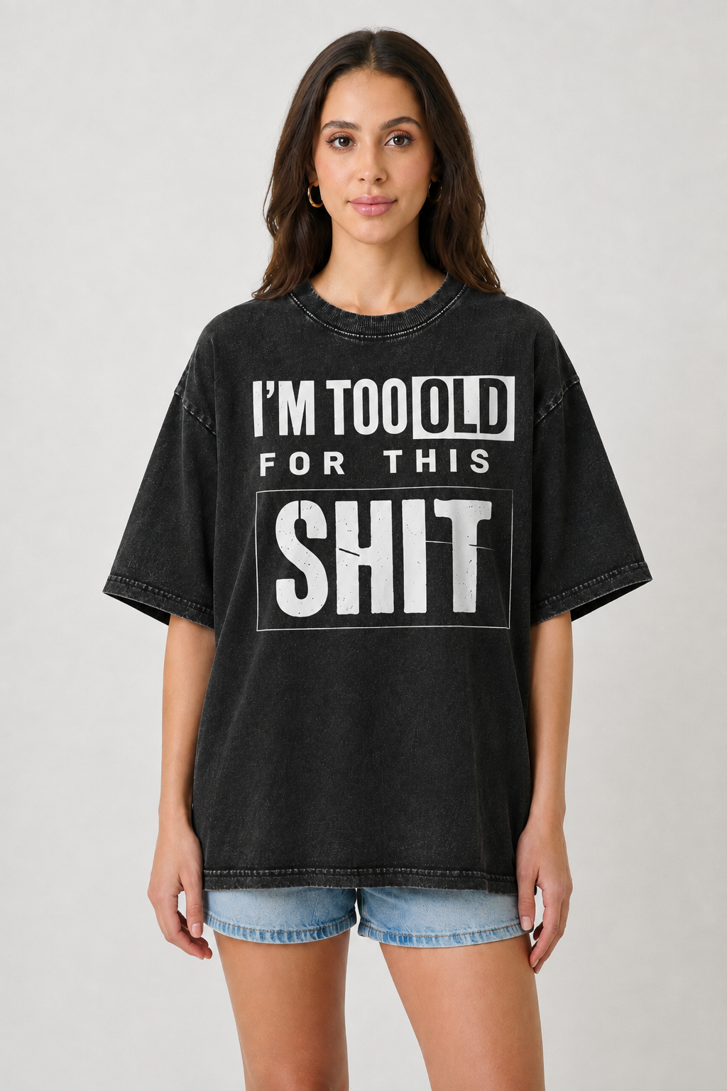 I'm Too Old-Vintage Fade Tee