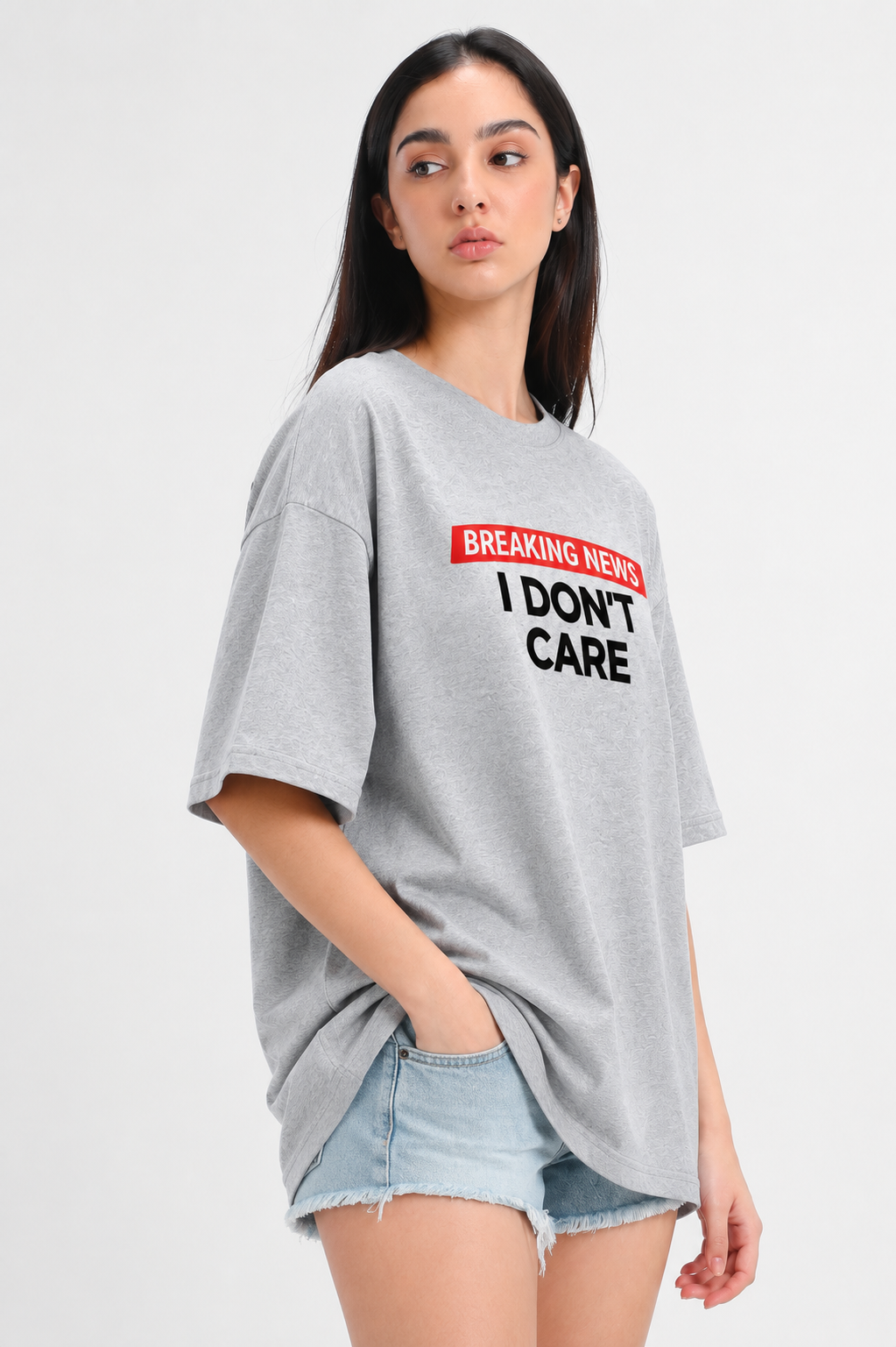Breaking News-Oversized Tee