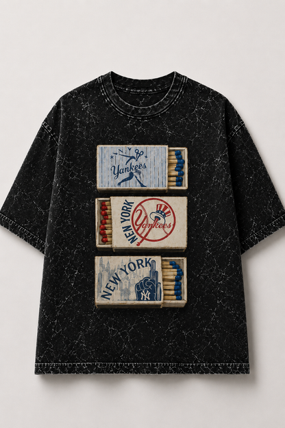 Vintage Matchbox Acid Wash Tee