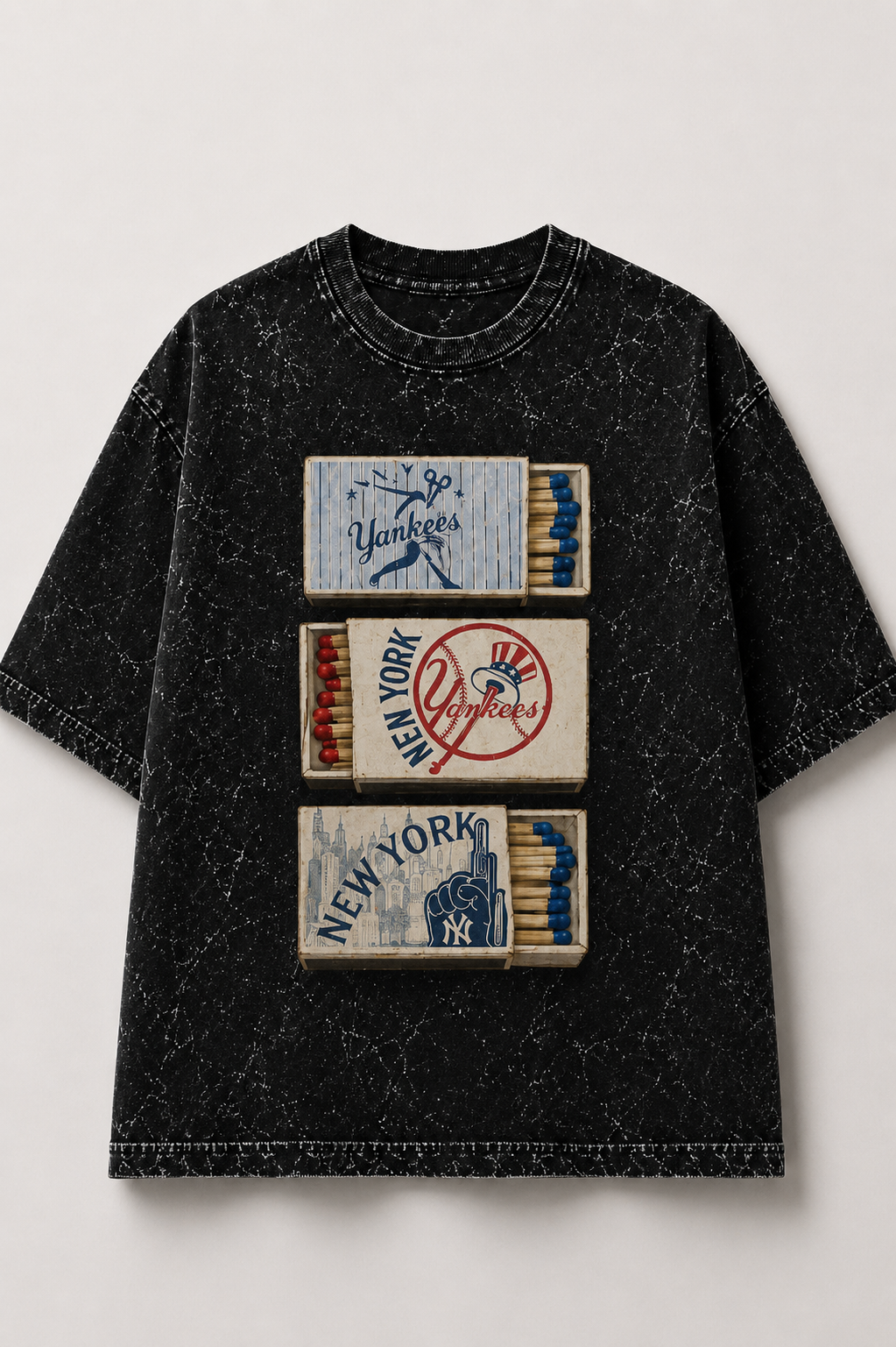 Vintage Matchbox Acid Wash Tee