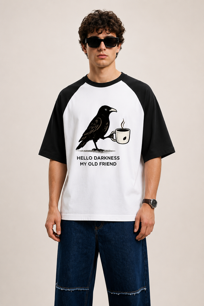 Hello Darkness-Oversized tee