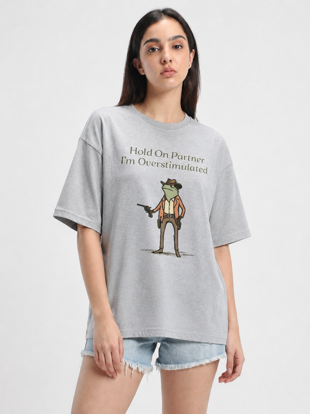 I'm Overstimulated-Oversized Tee