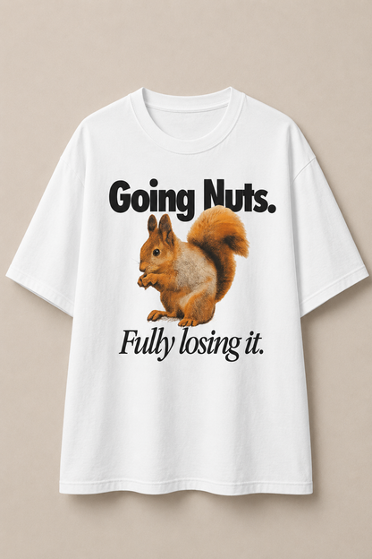 Going Nuts-Oversized Tee