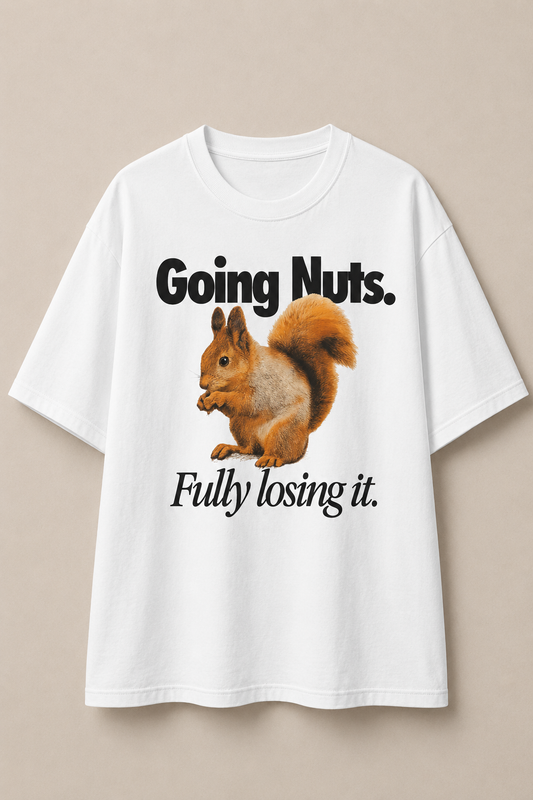 Going Nuts-Oversized tee