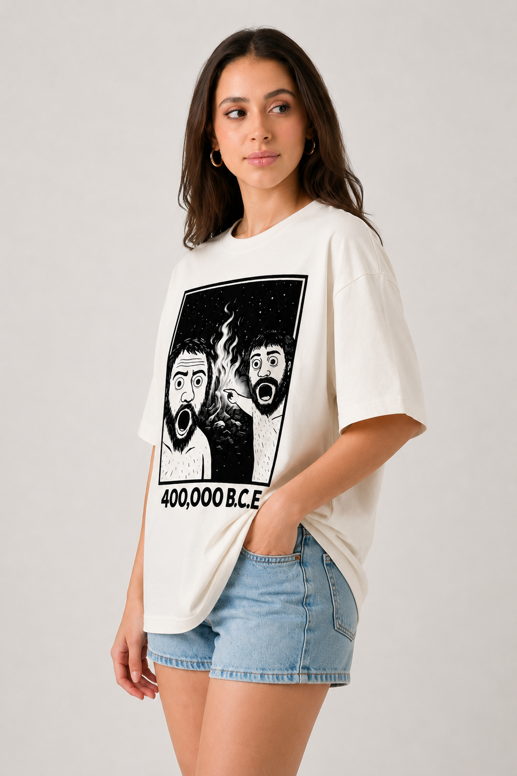 Discovery-Oversized tee