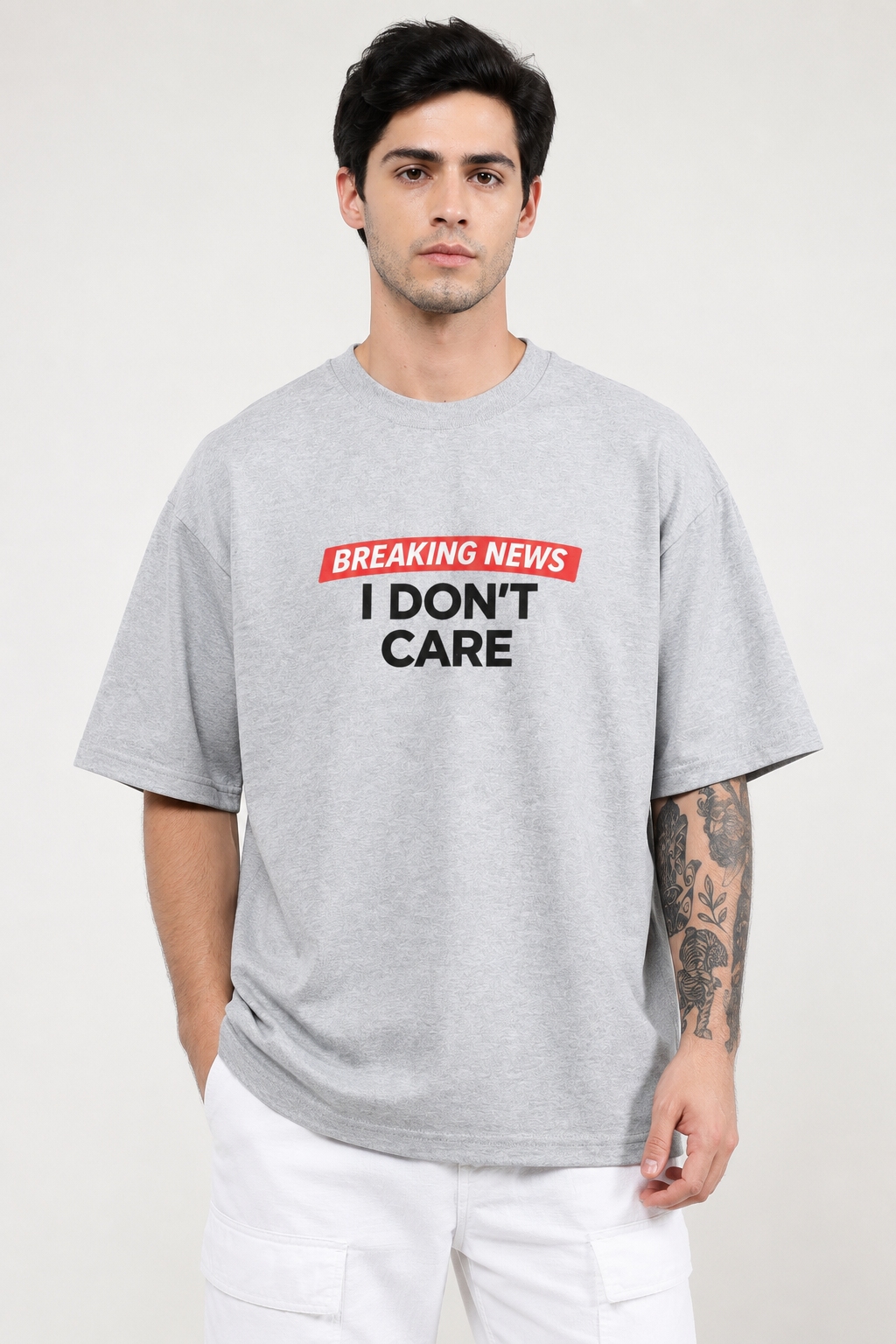 Breaking News-Oversized Tee