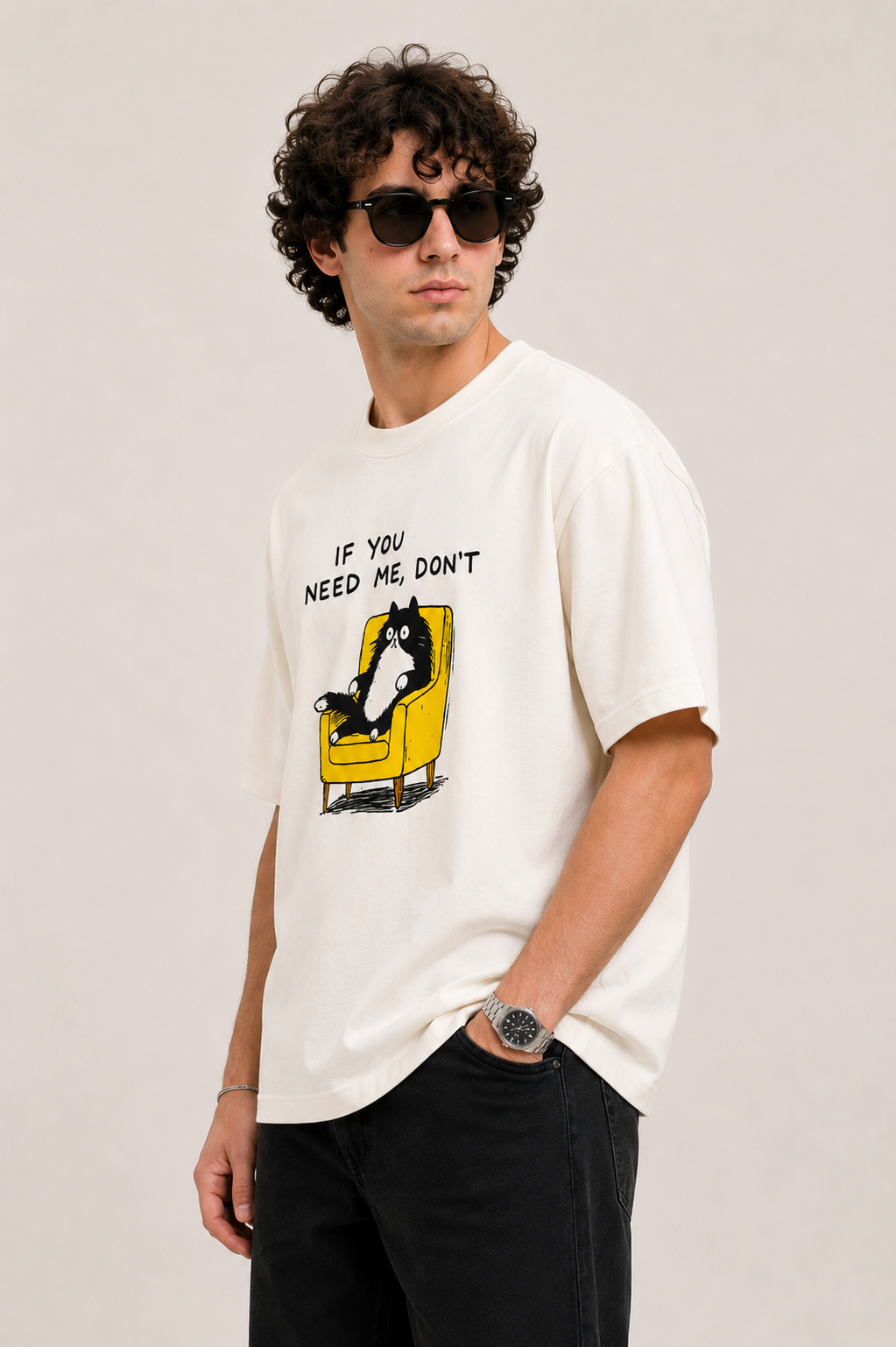 If You Need Me - Oversized Tee