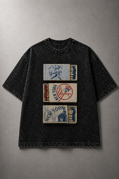 Vintage Matchbox Acid Wash Tee