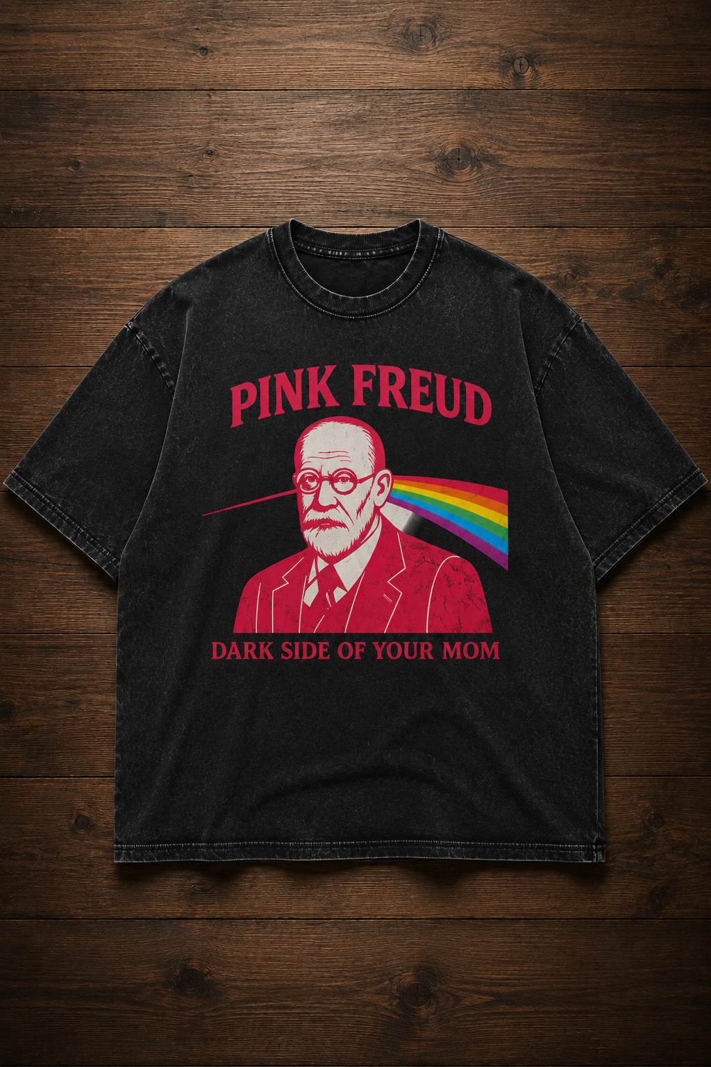 Pink Freud-Vintage Fade Tee