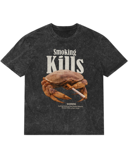 Acidwash Oversized T-shirt Front Design