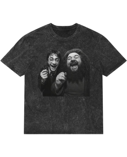Acidwash Oversized T-shirt Front Design