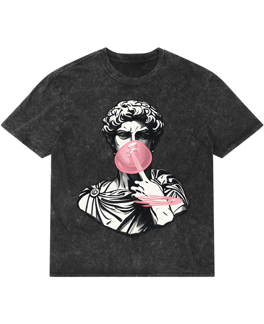 Acidwash Oversized T-shirt Front Design